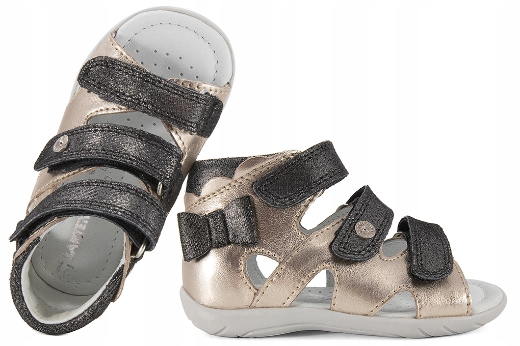 

Bartek 11707 Sandałki Dziewczęce Sandały złote 26