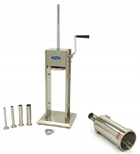 Nadziewarka do kiełbasy pionowa 5L 69cm stal nierdzewna Maxima 09300461