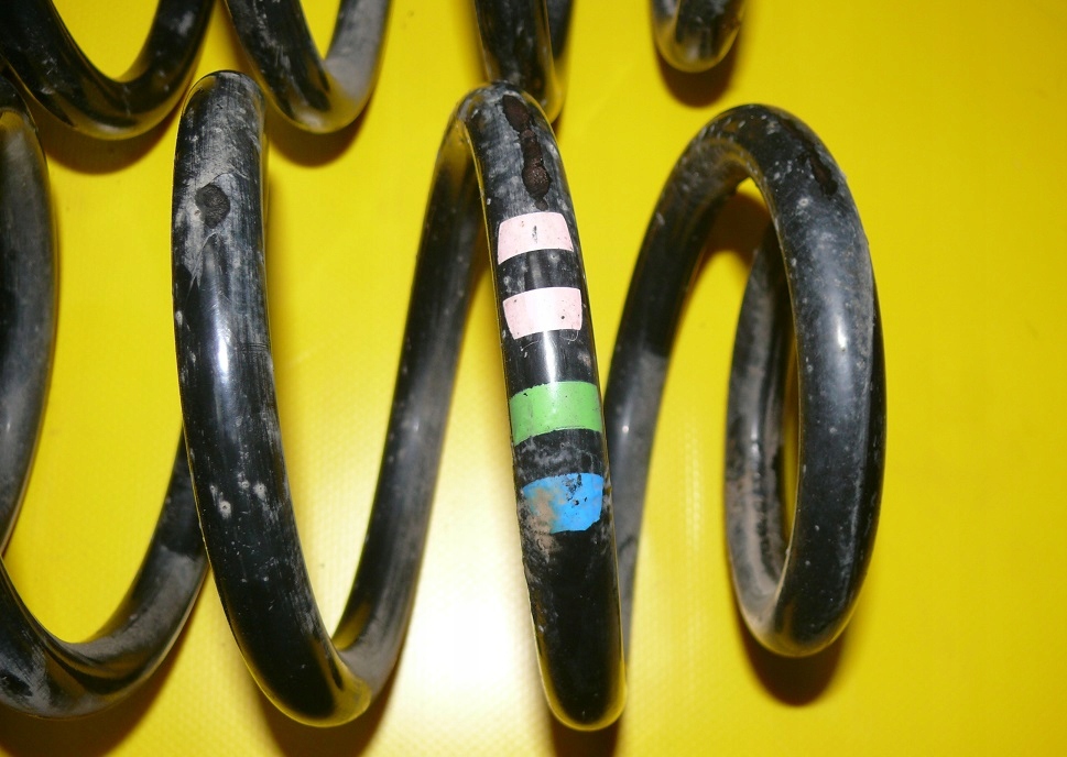 springs springing front AUDI A4 B6 3.0 ASN 4x4