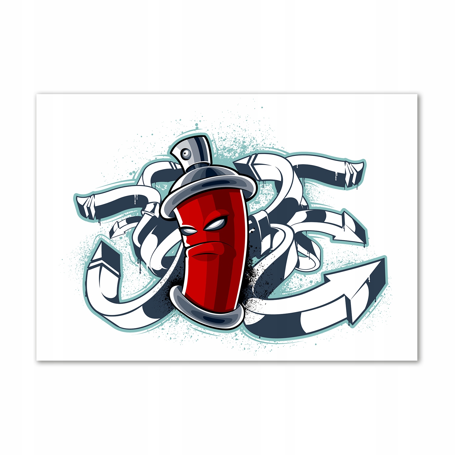 

Foto obraz szkło hartowane Graffiti 100x70