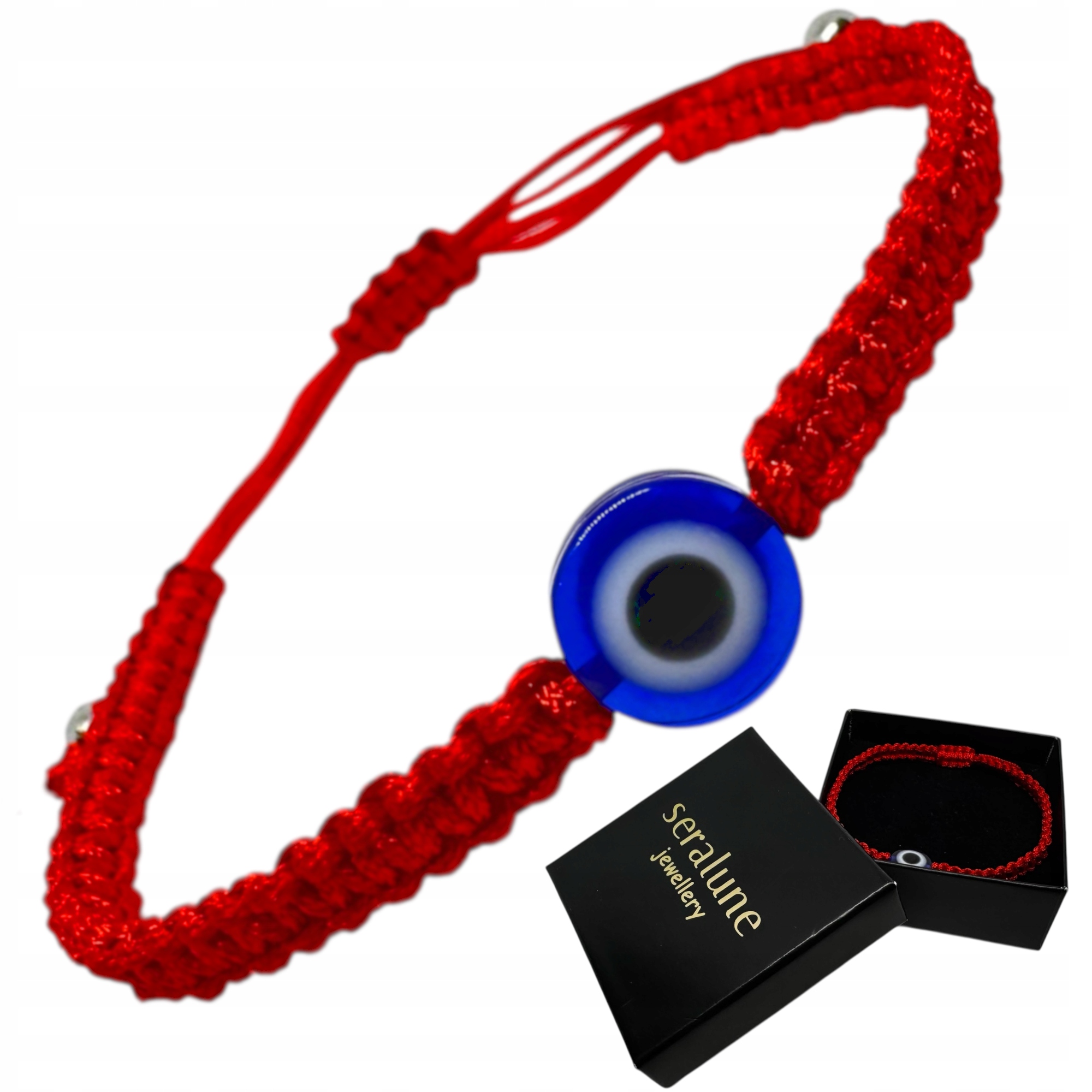 Náramek Červená Šňůrka Oko Proroka Unisex Ochrana Evil Eye Seralune