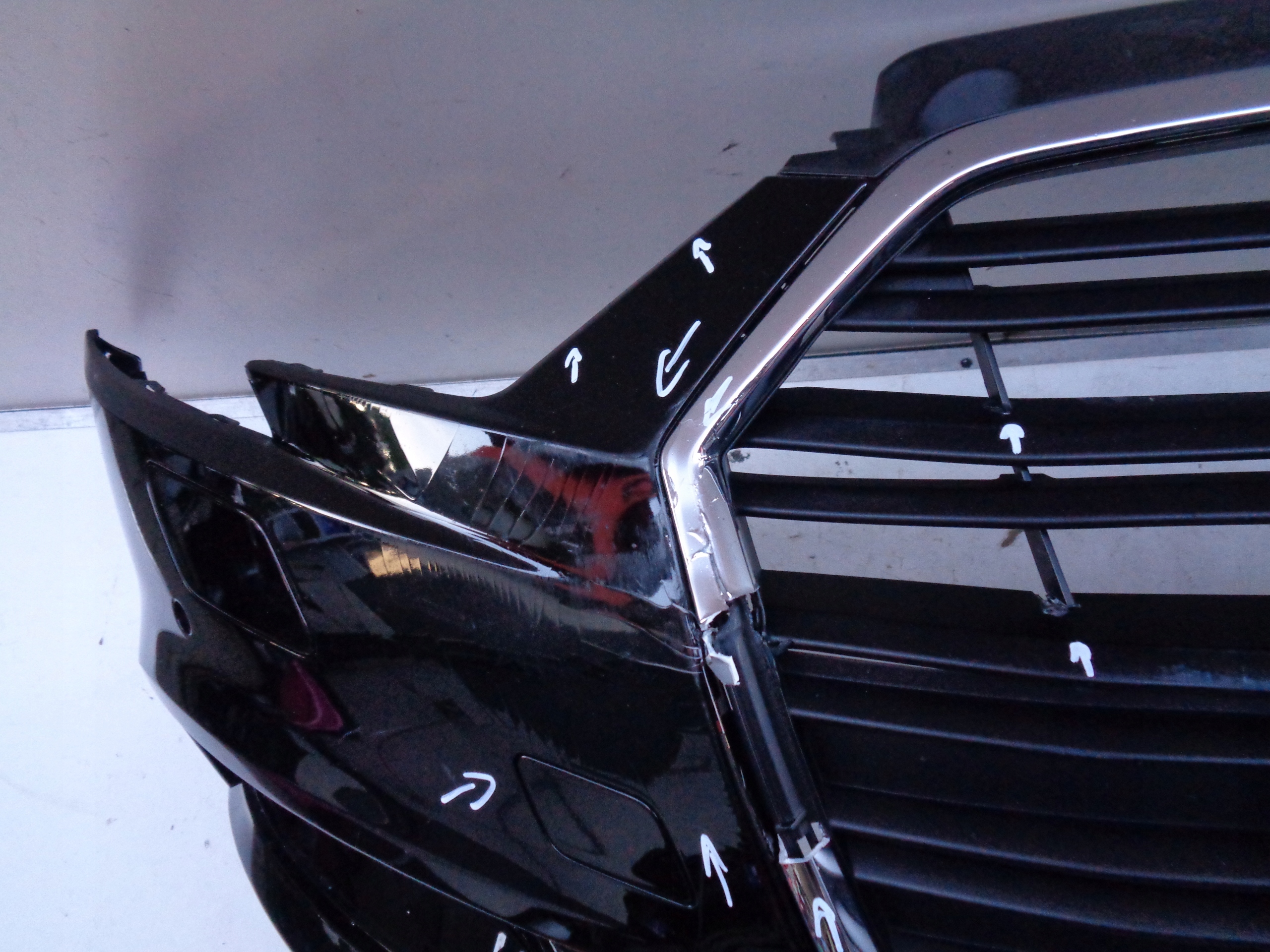 front bumper AUDI A3 8V 8V5 16- LIFT sedan CABRIO NR 43314