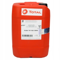 TOTAL RUBIA TIR 7400 15W40 20L