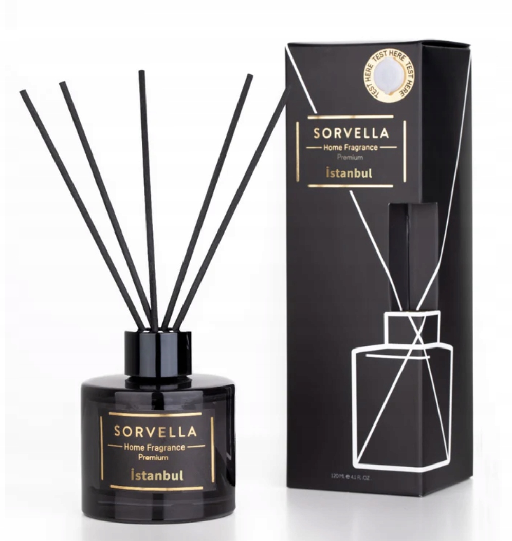 SORVELLA ISTANBUL - PATYCZKI ZAPACHOWE PERFUMOWANY DYFUZOR ZAPACH DO DOMU
