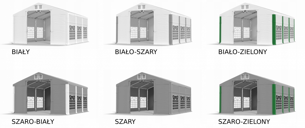 Namiot Imprezowy 4x6m [3m] Mocny DAS 580 W Stan opakowania oryginalne