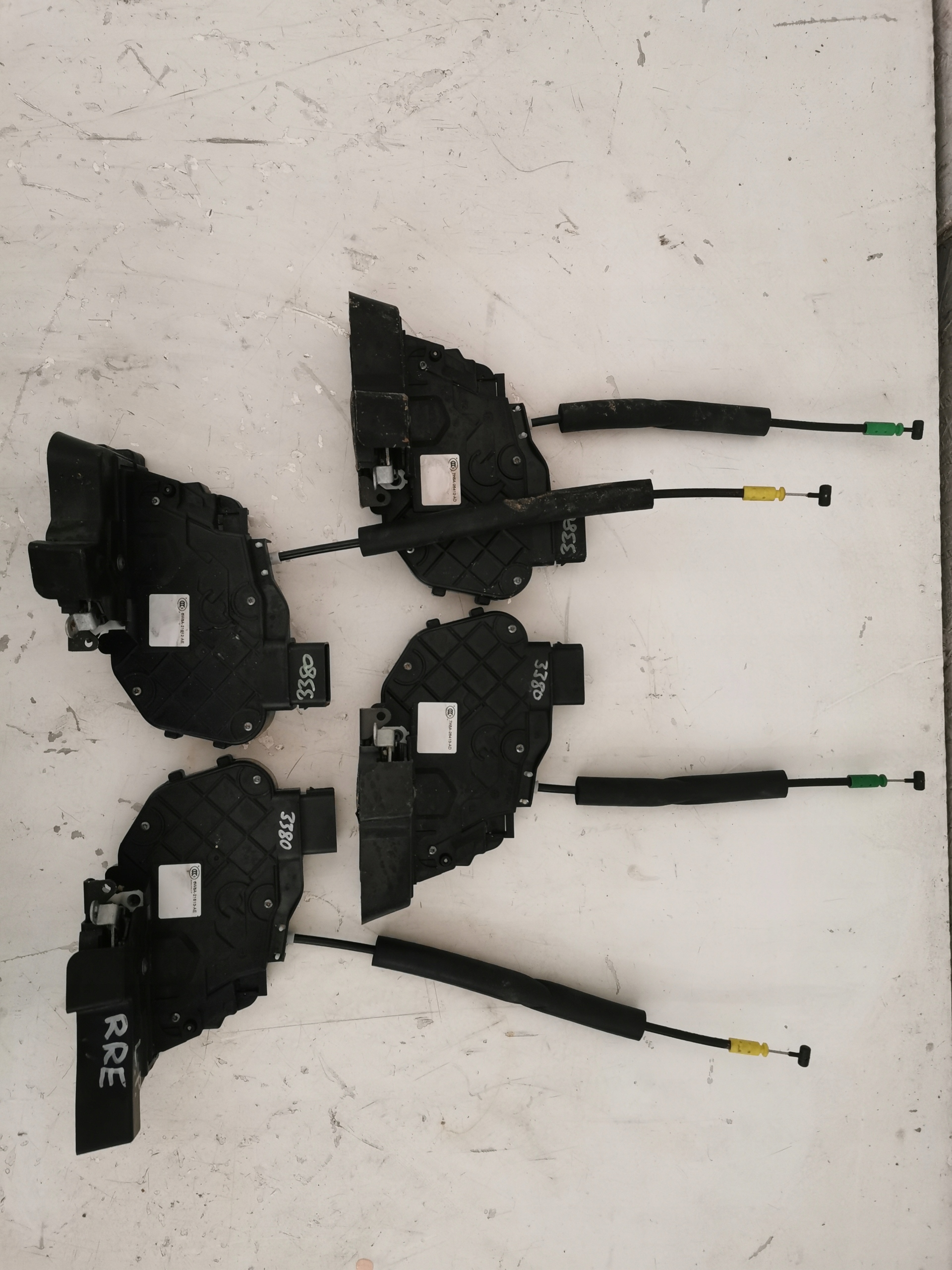 RANGE ROVER EVOQUE CENTRALNY ZAMEK LEWY PRZOD TYL