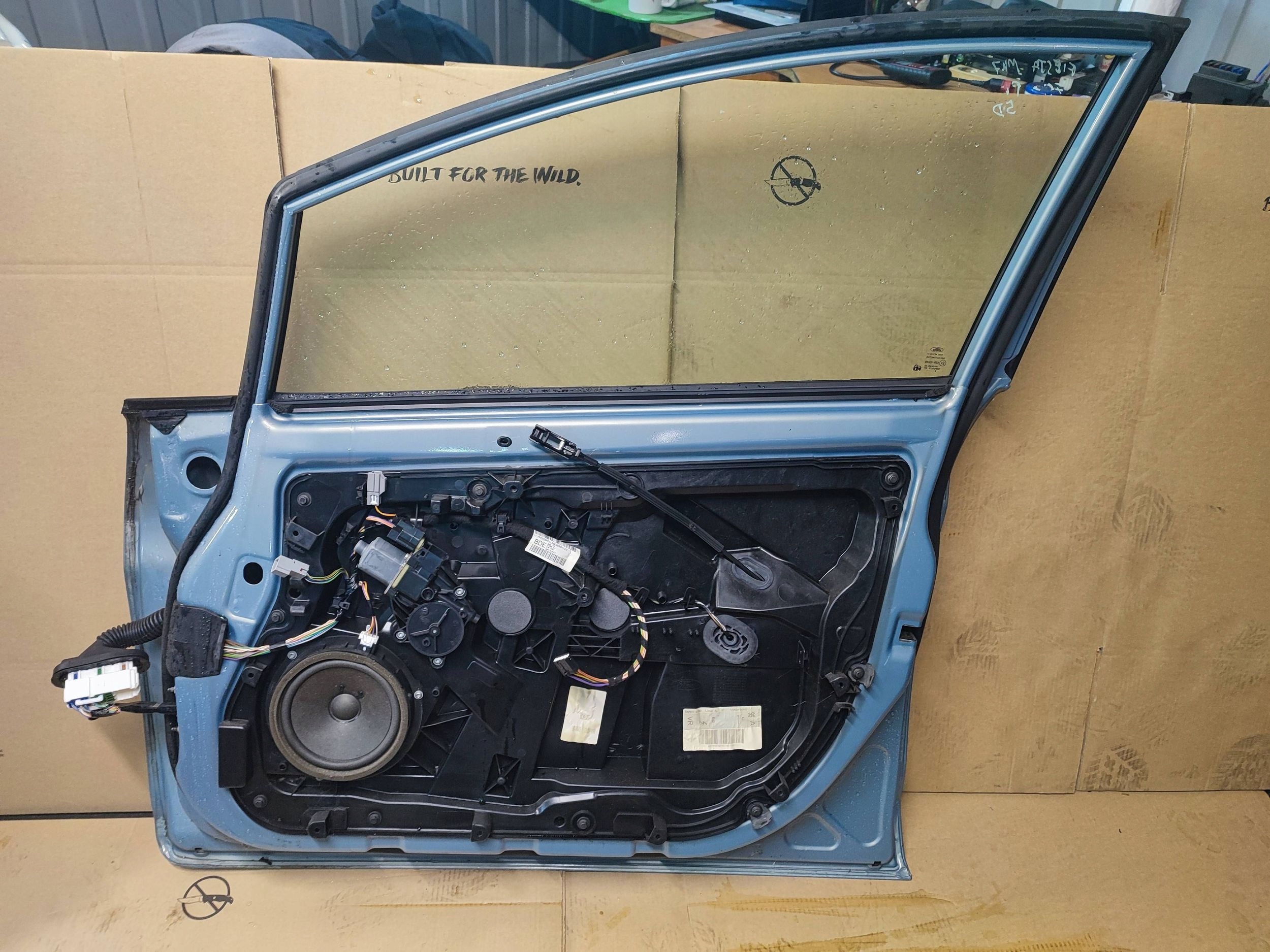 FORD FIESTA MK7 door front front right 5-door lak: 79