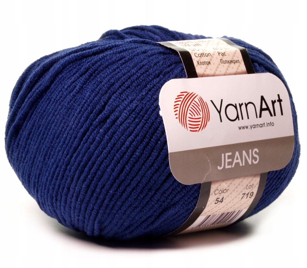Włóczka Yarn Art Jeans Nr 54 Granat