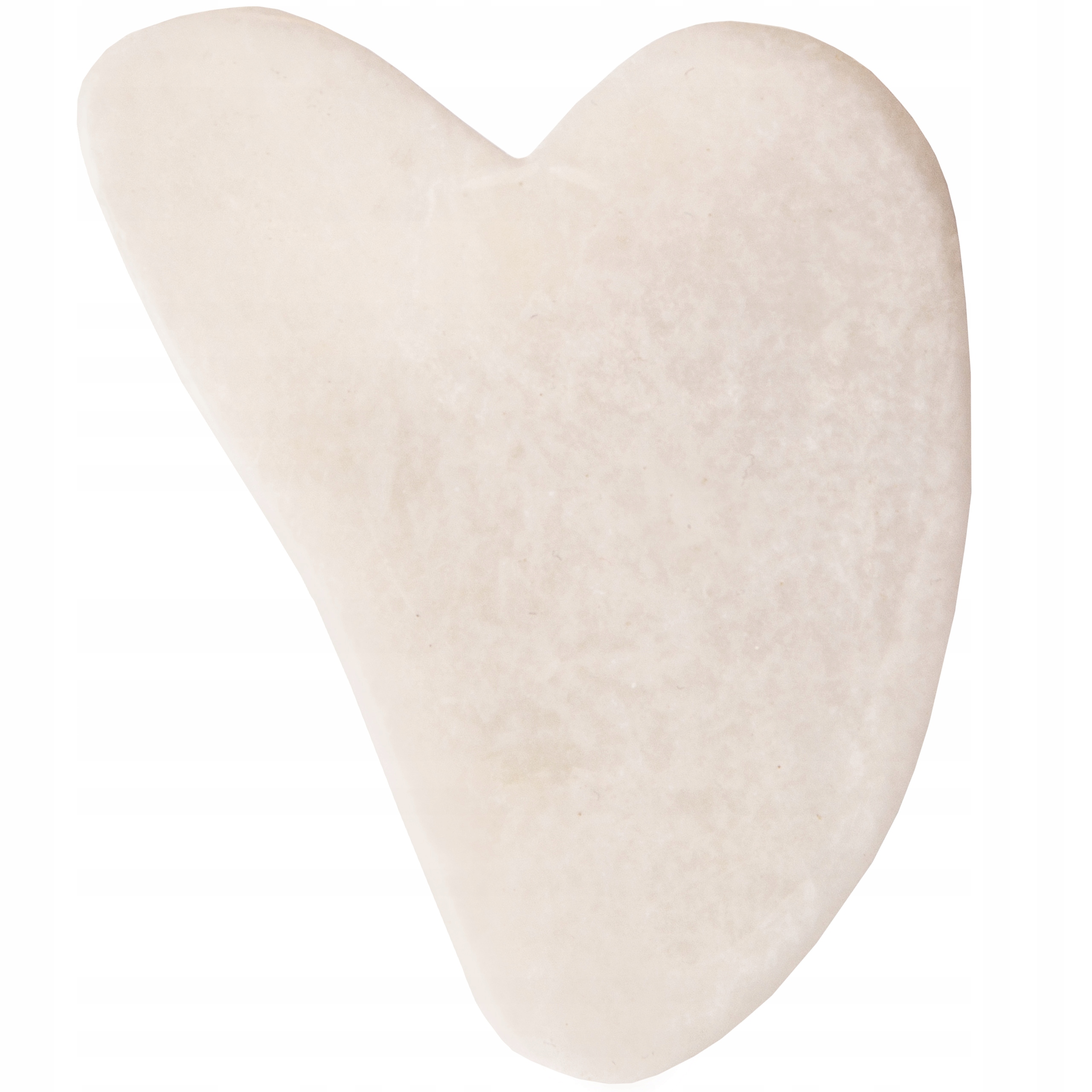 

Kamień Gua sha biały jadeitowy