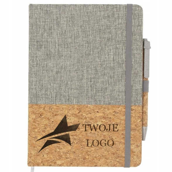 Personalizowany NOTATNIK NOTES długopis PREZENT TWOJE LOGO
