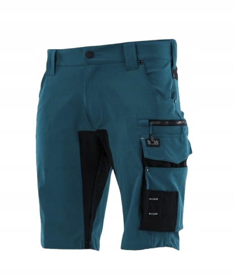 Krótkie Spodenki Robocze Szorty Motionflex Sara r. M petrol