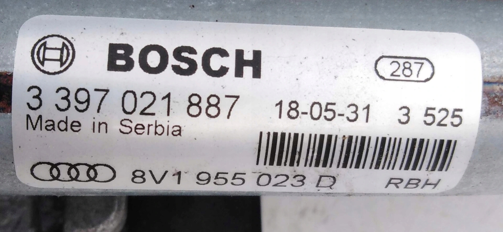 Gestänge Motor Wischer Audi A3 S3 8V1955023D