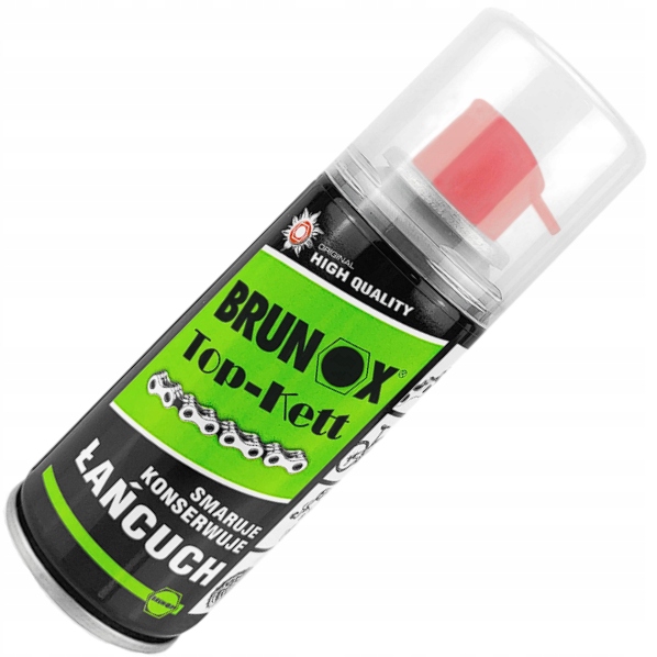 OLEJ SMAR DO SMAROWANIA ŁAŃCUCHA ROWEROWEGO BRUNOX TOP KETT SPRAY 100 ML