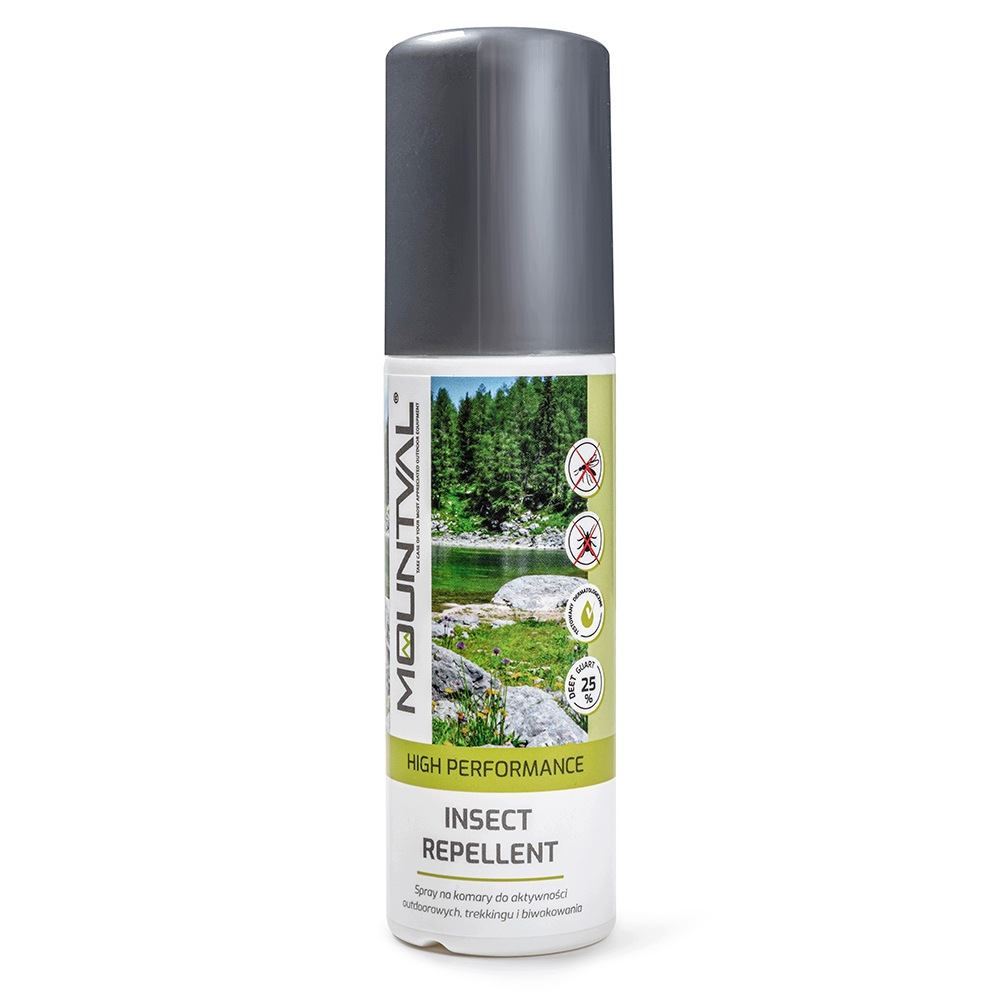 Spray na komary i kleszcze 25% Deet Mountval 100 ml