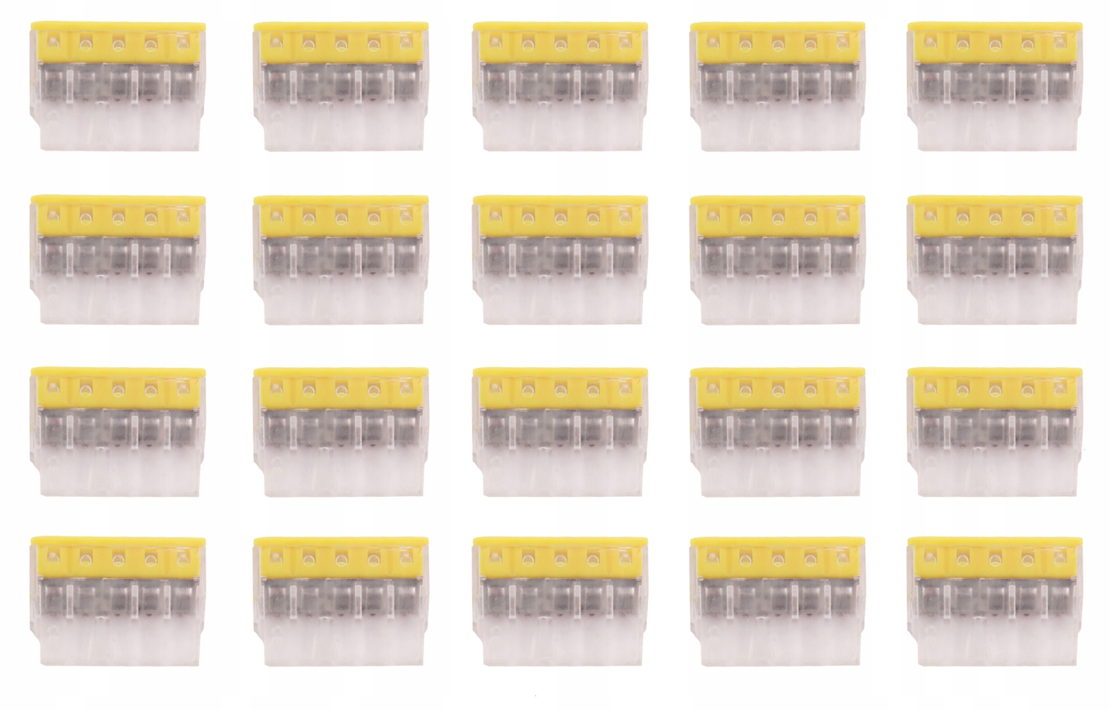 SZYBKOZŁĄCZKA ELEKTRYCZNA NA DRUT KABEL 100szt. Liczba sztuk 109 szt.