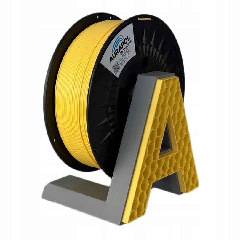 Filament AuraPol Pla Banana Peel Žlutý 1,75 mm 1 kg