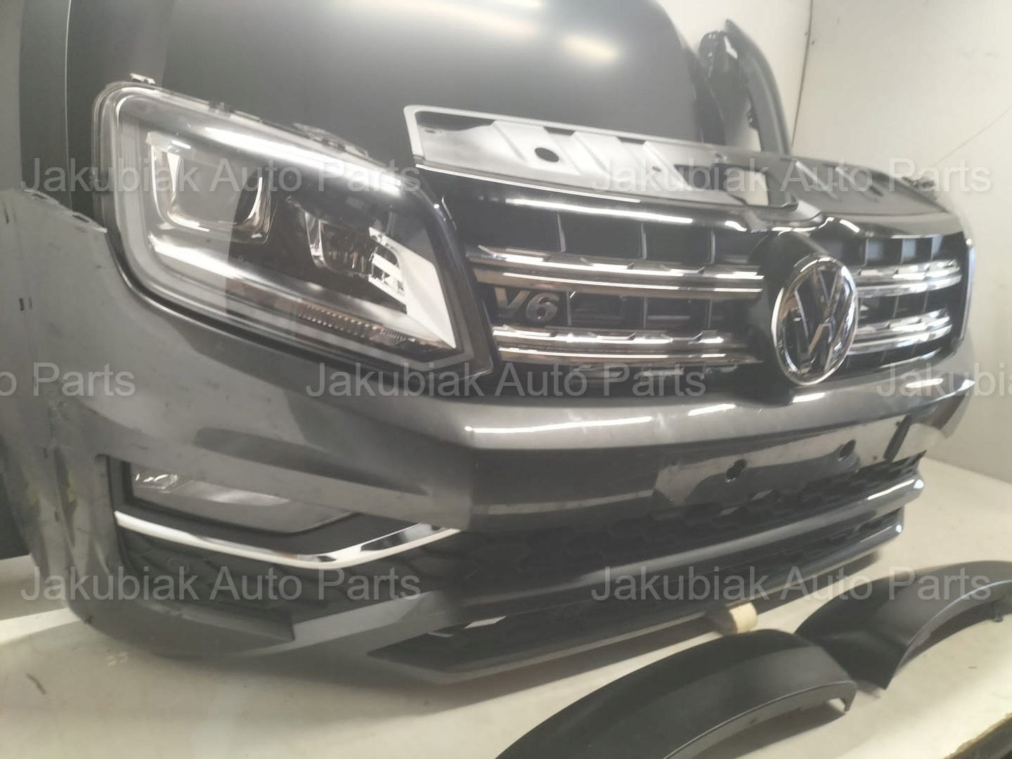 VW AMAROK LIFT 2H6 KOMPLETNY PRZÓD LAMPA MASKA Producent części Volkswagen OE