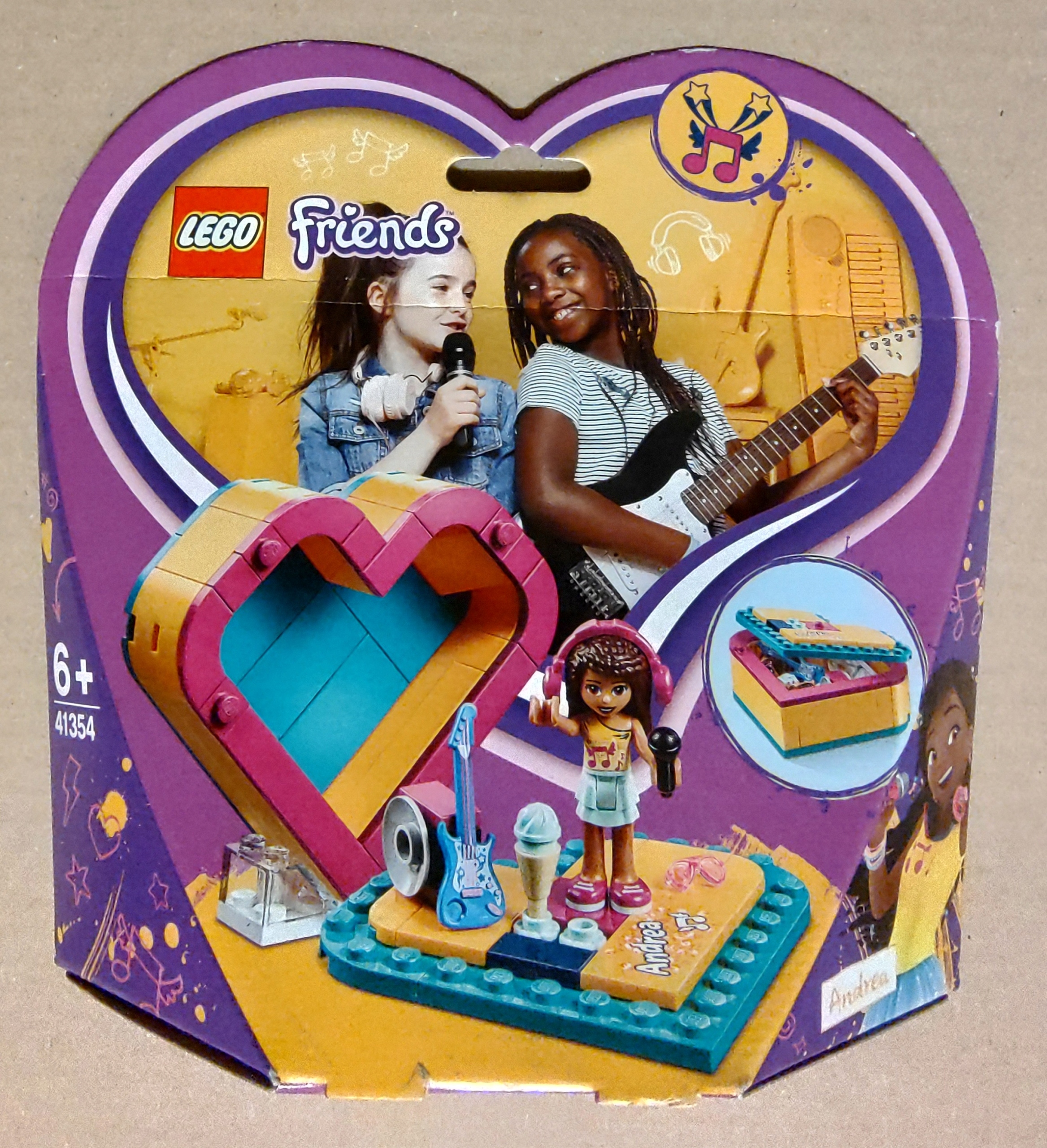 Lego Friends 41354 Pudełko W Kształcie Serca Andrei