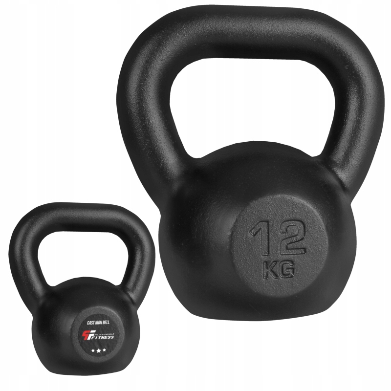Kettlebell Żeliwny 12kg Kula