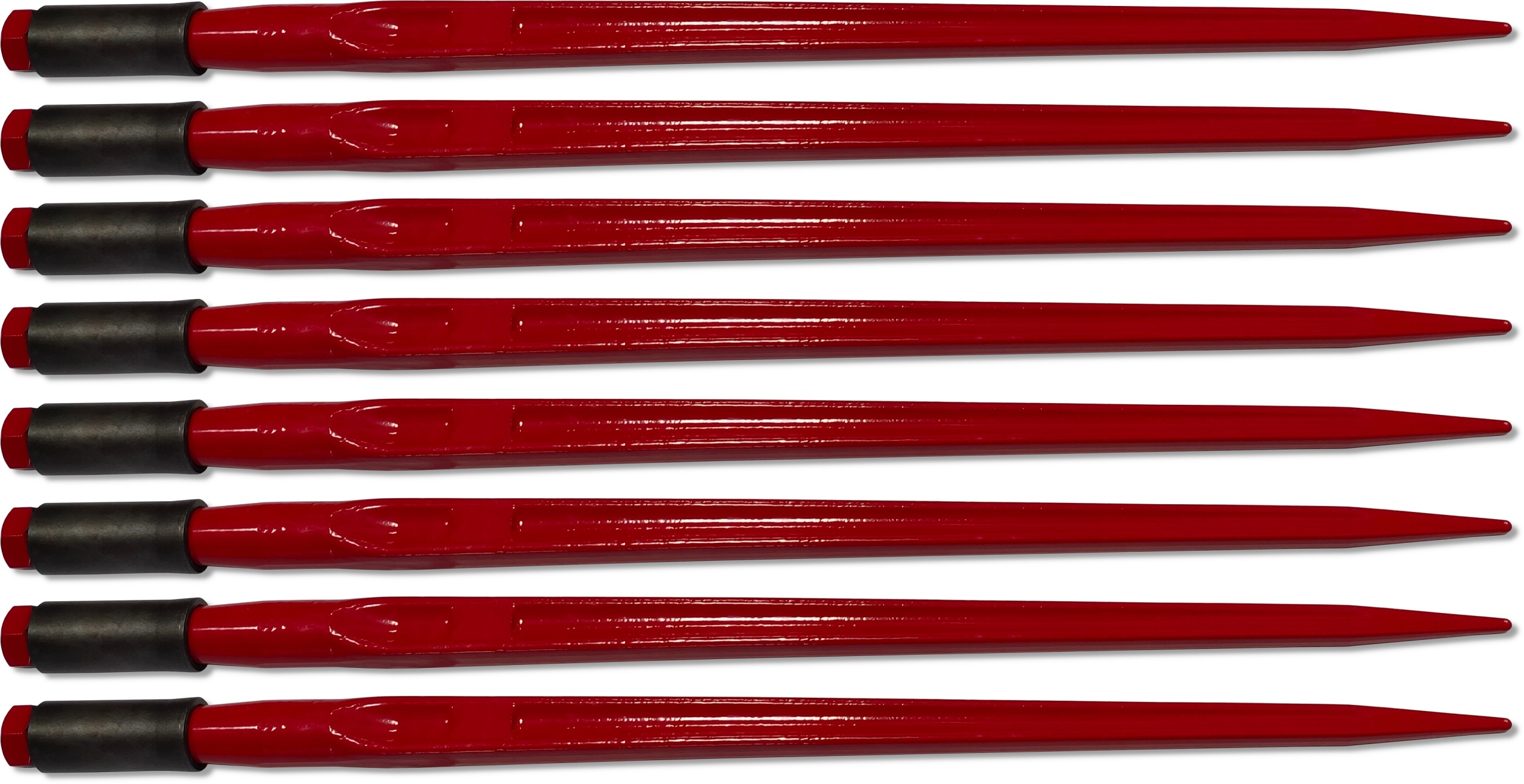 7454.810.TUSGRF - 8X прямой зуб погрузчика 810 мм захват + втулка