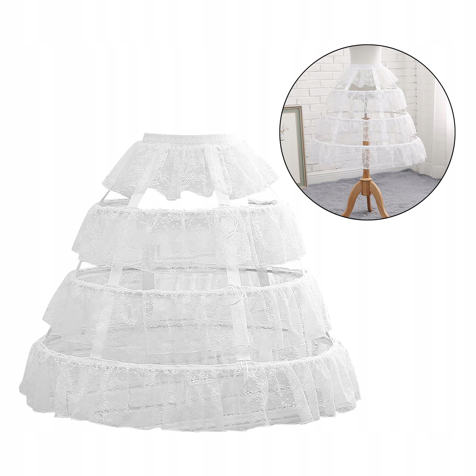 Dziewczęca wiktoriańska obręcz zgiełku Kolor bezbarwny