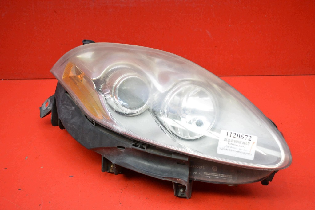 REFLEKTOR right light front lens EU 51757534 FIAT BRAVO 2 II 07-11