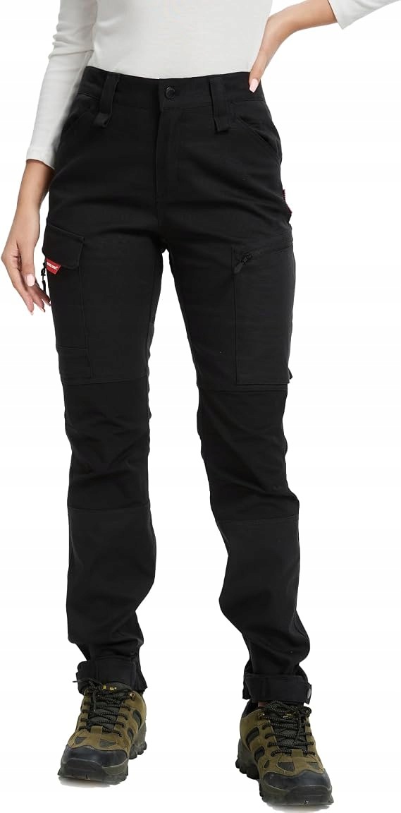 E5366 Work Idea Spodnie Damskie Trekkingowe Zielone L