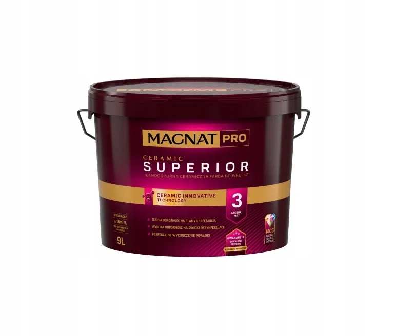 Magnat Pro Ceramic Superior 3 základňa A hlboká matná 9L