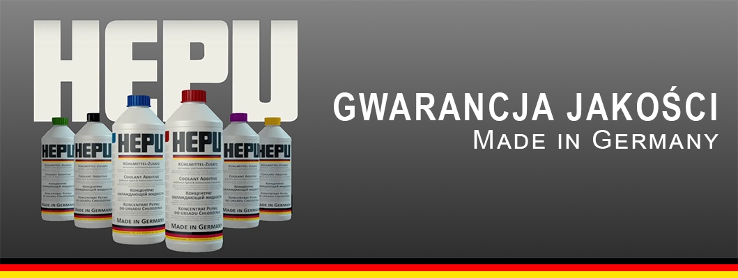 PŁYN DO CHŁODNIC G12 KONCENTRAT HEPU 1,5L Producent Hepu