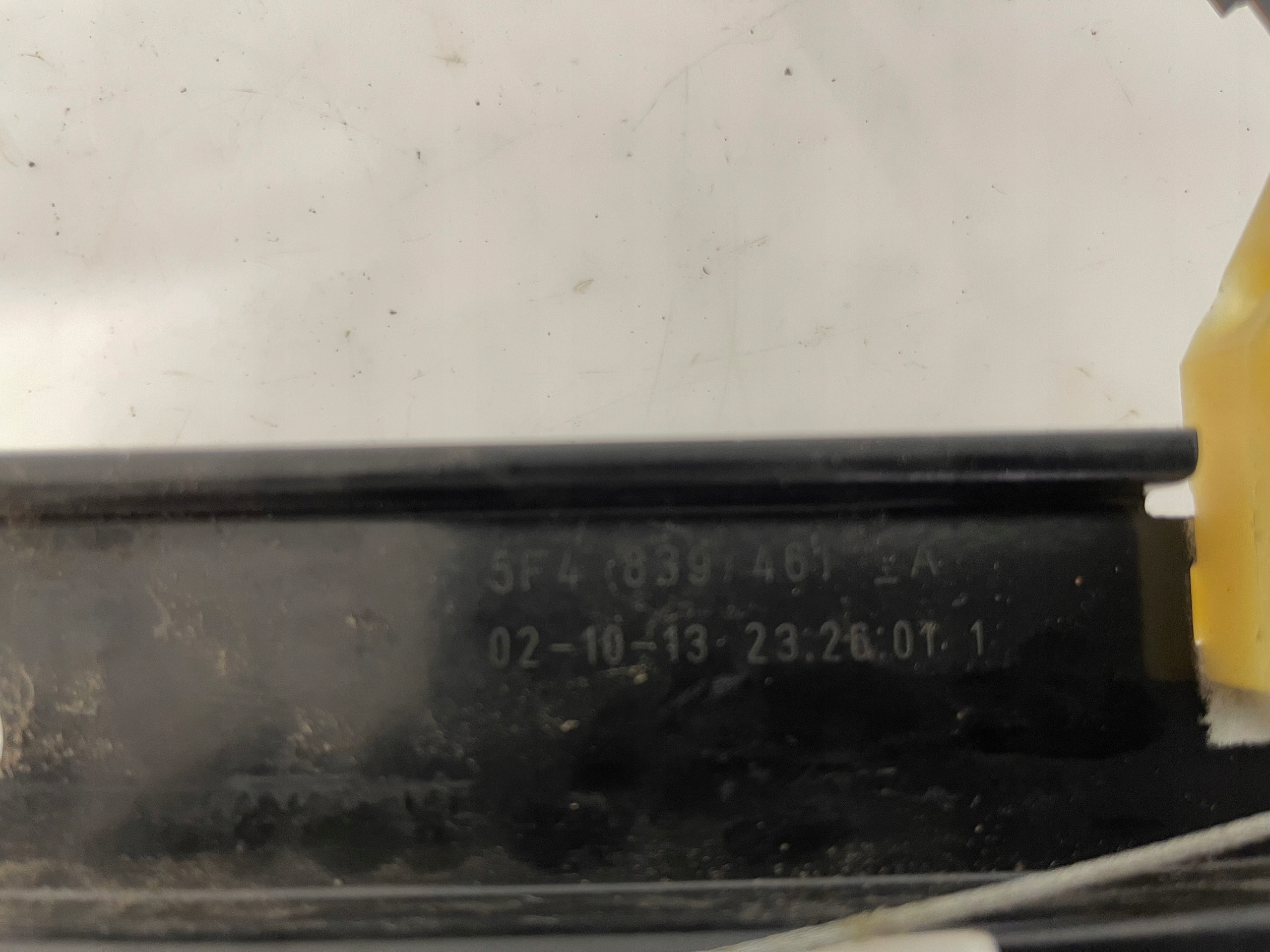 SEAT LEON III HB mechanism window regulator left rear part 5F4839461A