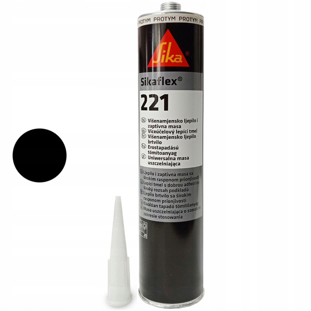 

Sikaflex-221 czarny 300ml klej uszczelniacz Sika