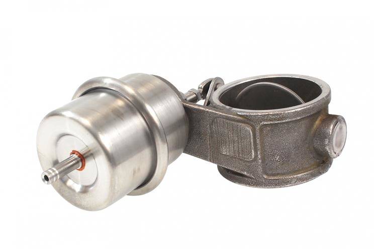 Przepustnica wydechu pneumatyczna 76mm Vacuum Open Producent części Turboworks