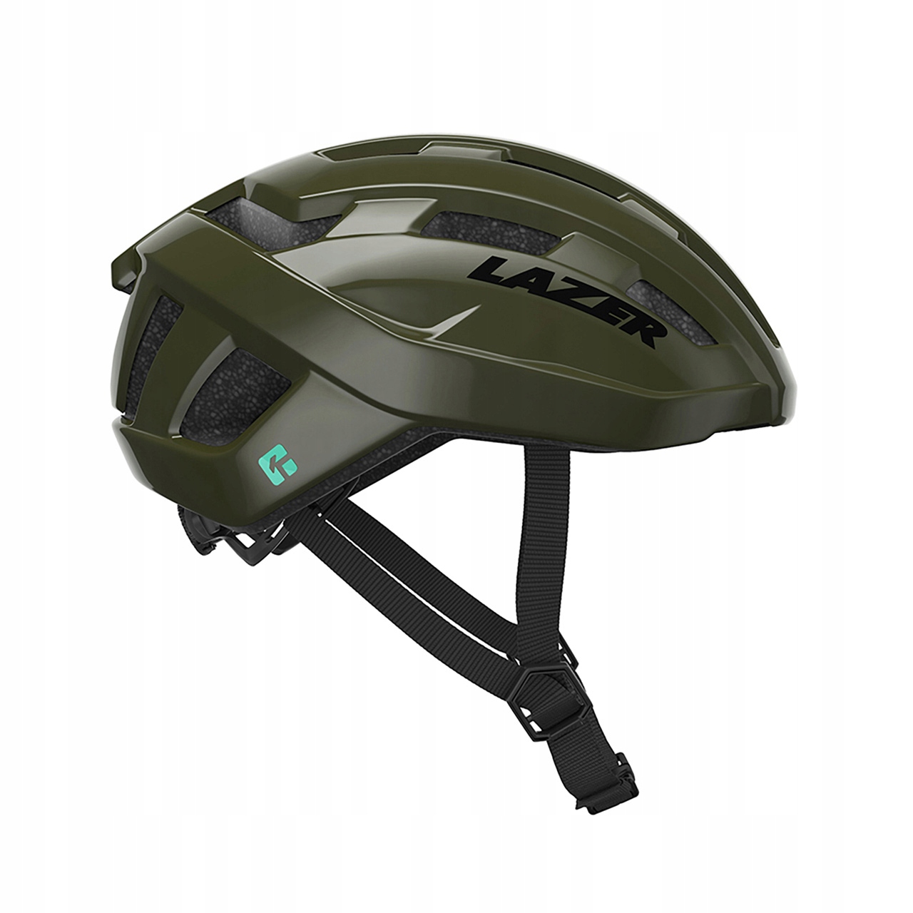 Cyklistická helma Lazer Tempo KinetiCore Pine Green Uni