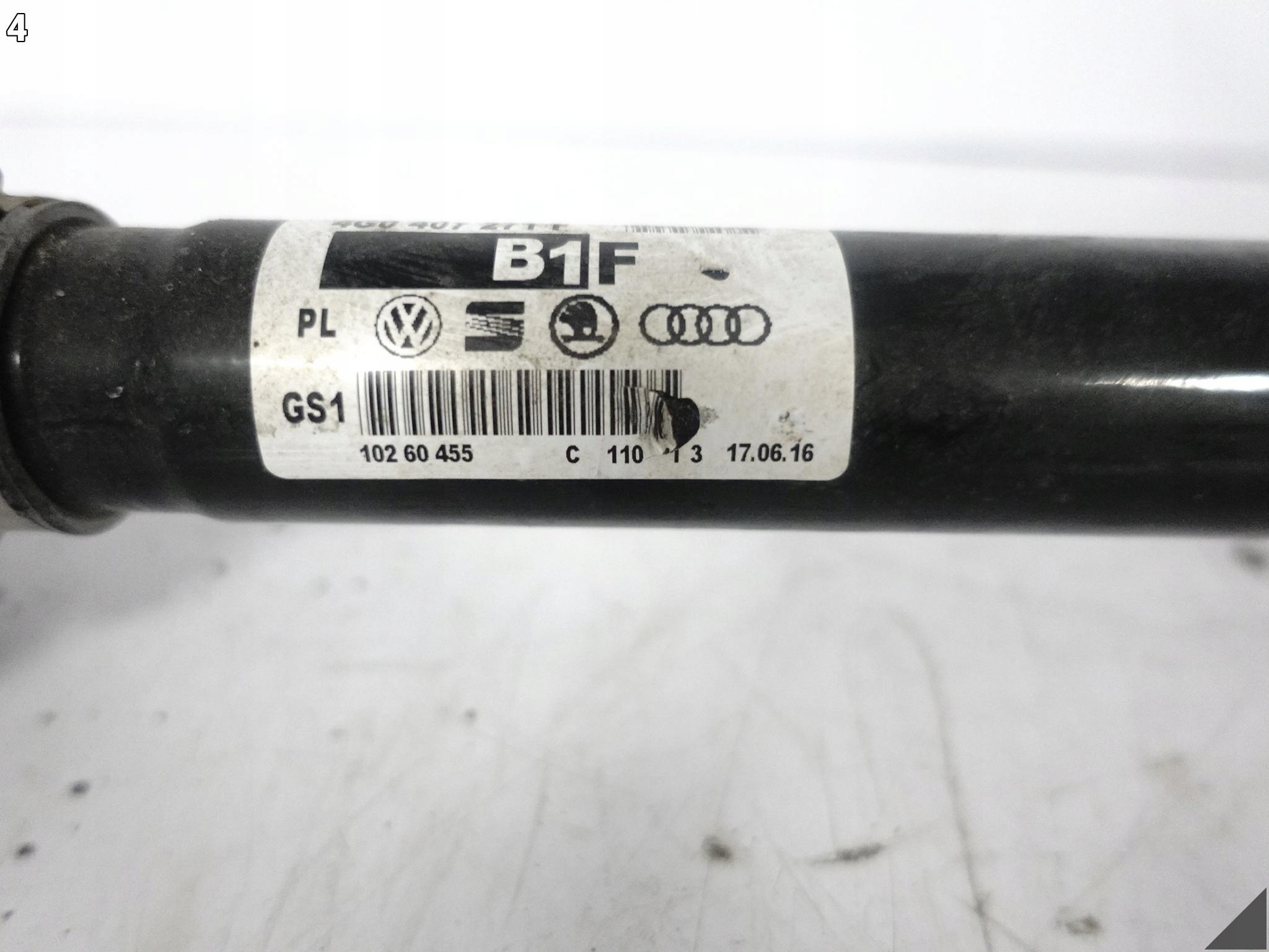 AUDI A7 S7 RS7 4G8 A6 S6 RS6 4G0 S8 4H0 D4 SQ5 80A semi-axis joint front L=R