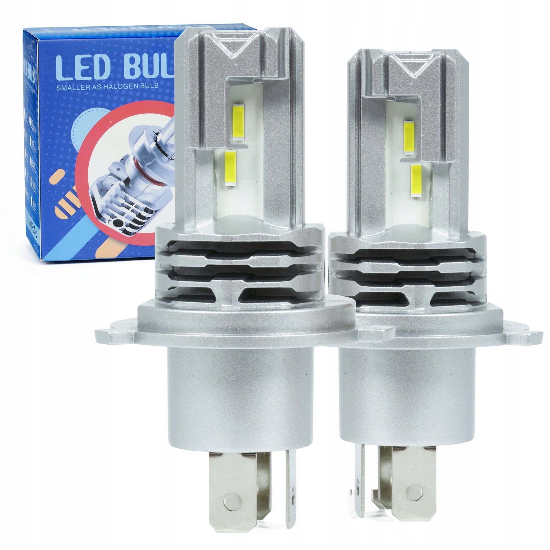 

Żarówki Led H4 M4 Cr Zestaw 4726 TrueLM Moc +400%