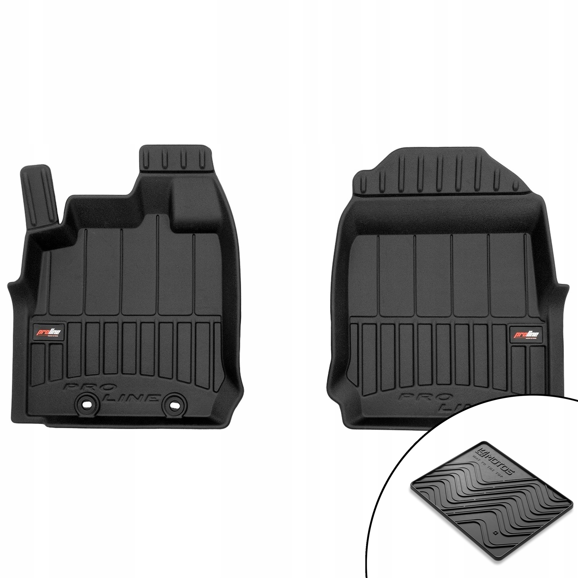 3D gumové koberce Isuzu D-max III od roku 2019 podložka bonus