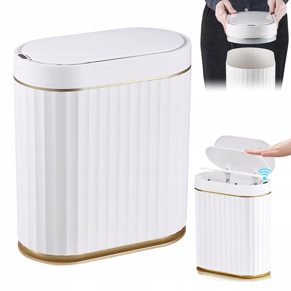 Automatický koš s pohybovým senzorem – voděodolný do ložnice, kanceláře, obývacího pokoje