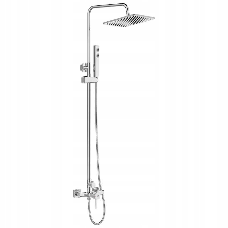 

Kolumna Prysznicowa Z Baterią Natsyskową Chromowa