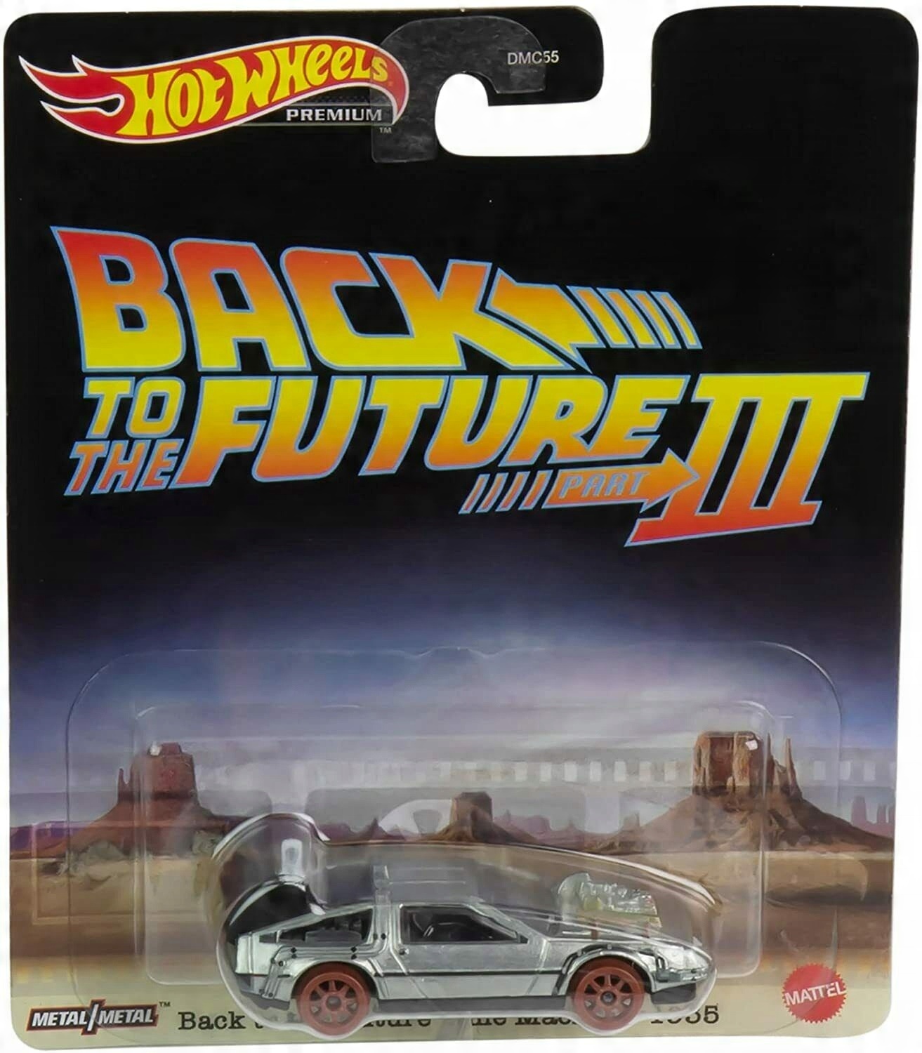 

Hot Wheels Premium Back To The Future Time Machine