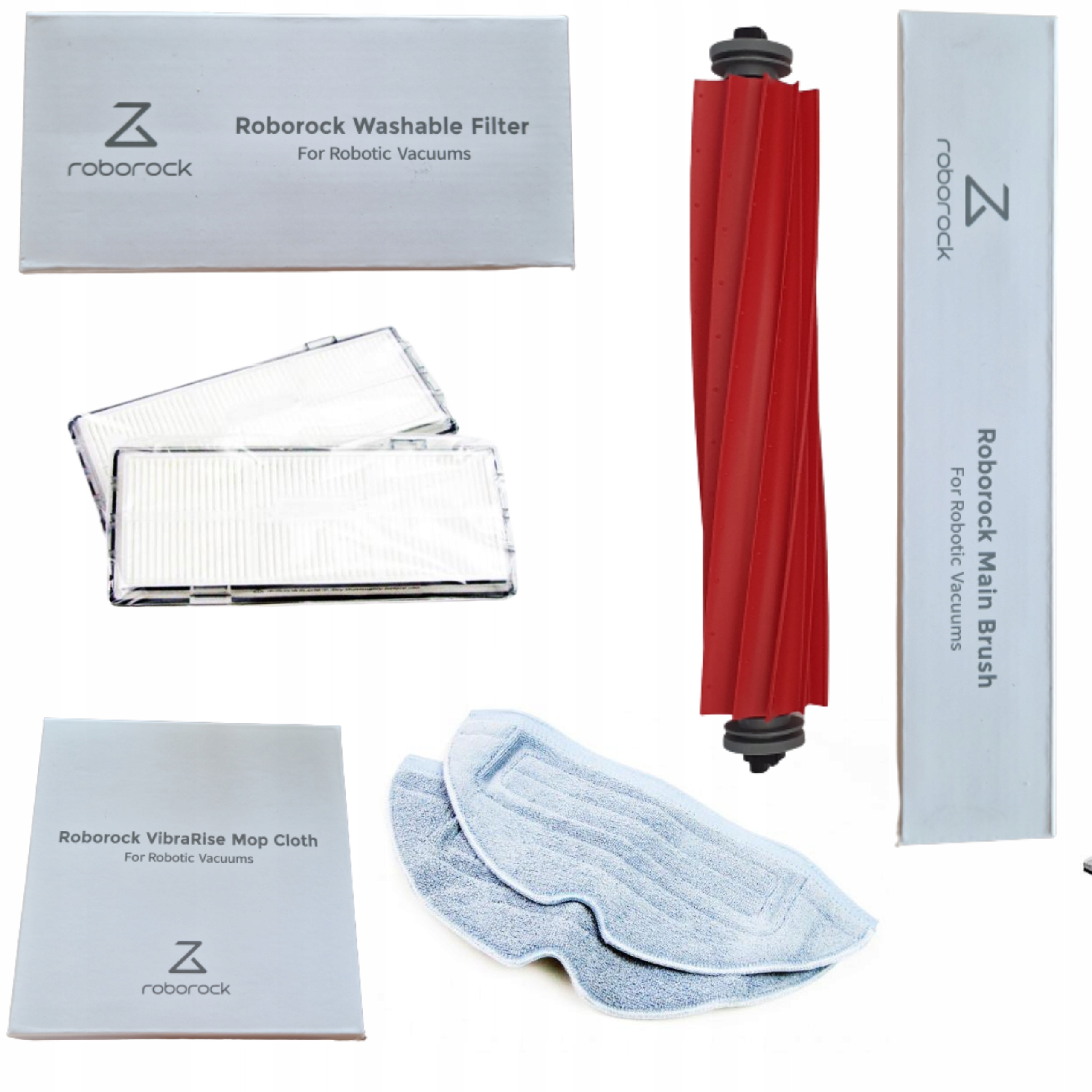 Originální sada Roborock S7 S7 maxV S7 Plus kartáč, filtry, mopy