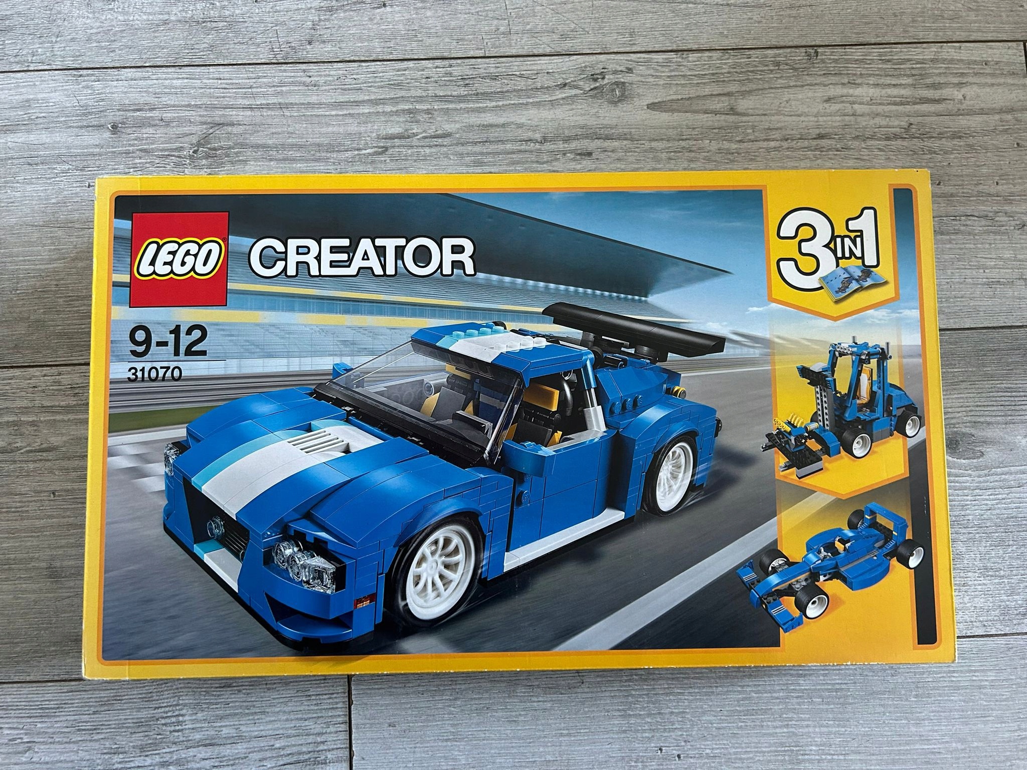 Lego Creator 3v1 31070 Track Racer Turbo Nové