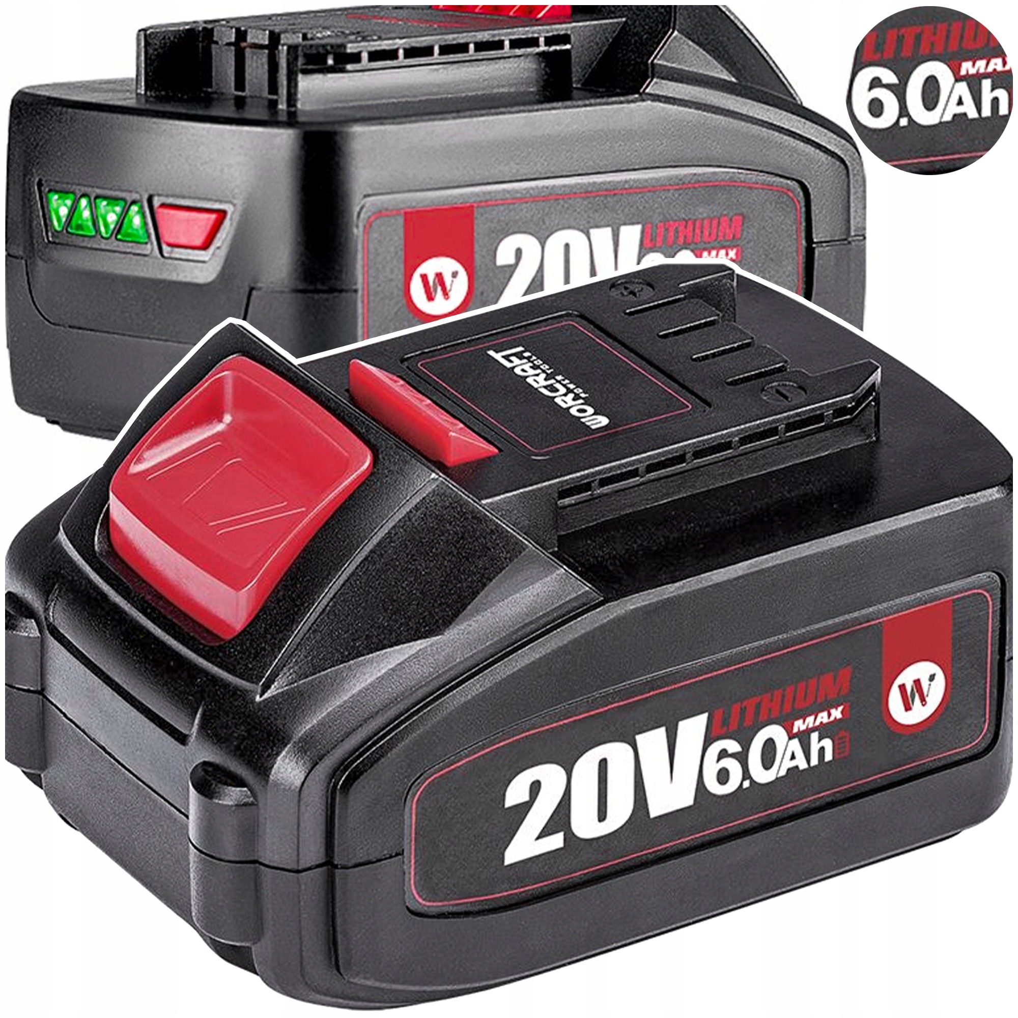 Akumulator Li-ion Worcraft CLB-20V-6.0HC 20V 6000 mAh One For All