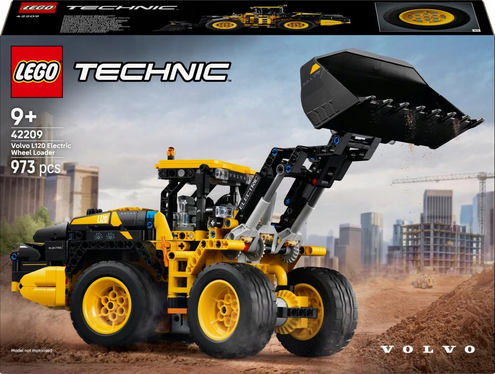 Lego 42209 Technic Kolový nakladač Volvo L120 Electric