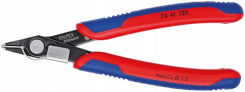 Přesné boční štípací kleště Knipex 78 41 125