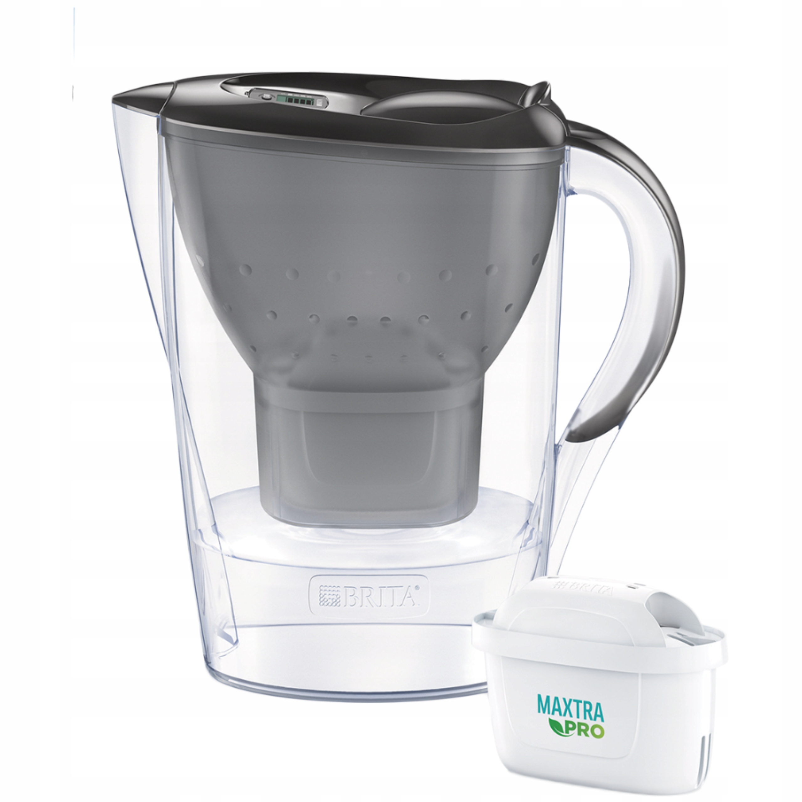 Dzbanek filtrujący Brita Marella 2.4 L grafitowy filtr do wody Maxtra Pro
