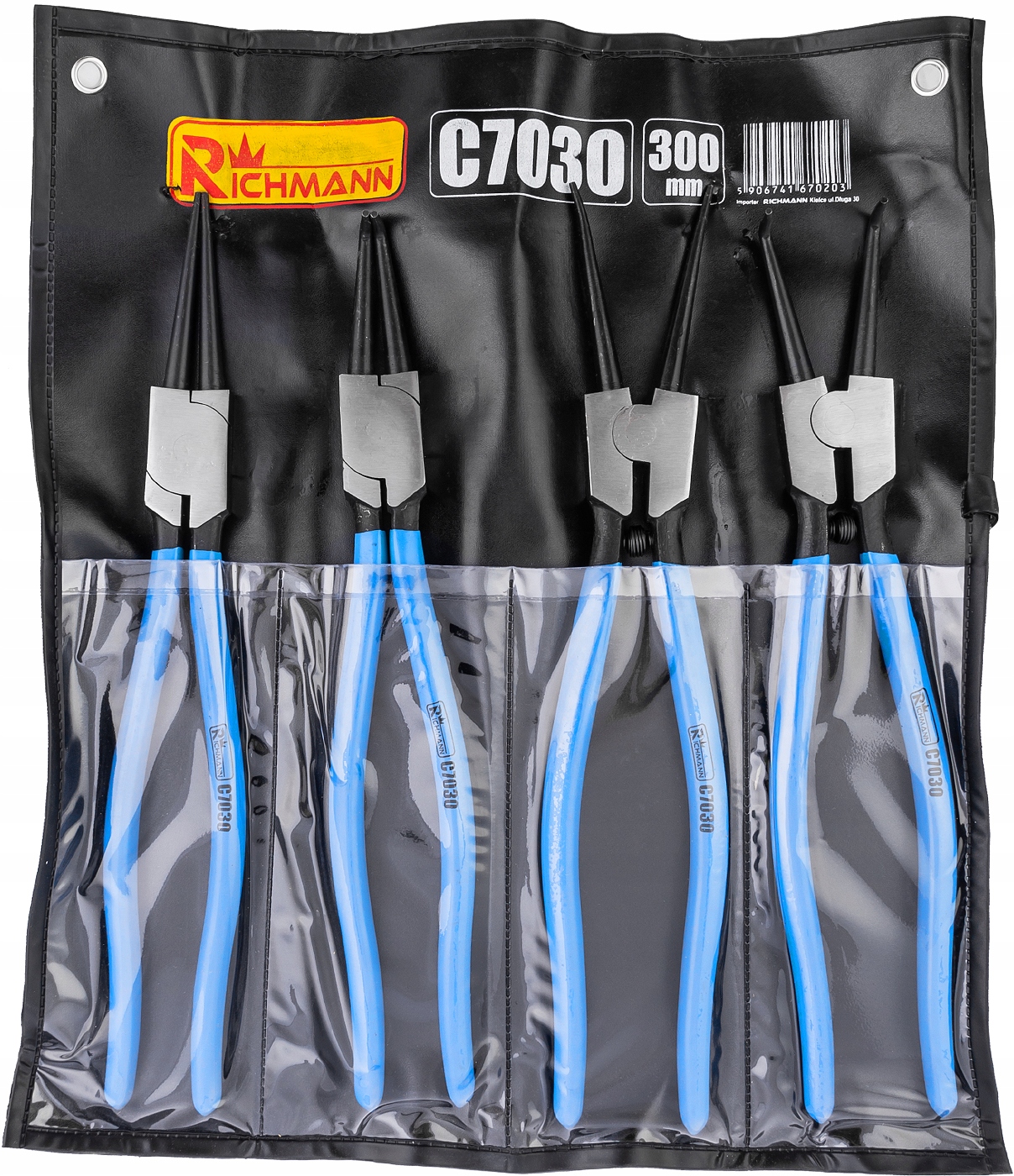 ZESTAW SZCZYPCE SEGERA PŁACHTA 300MM 4 EL RICHMANN Marka RICHMANN