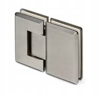 Závěs do sprchové kabiny sklo – sklo 180° Chrom Lesk