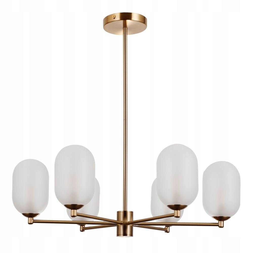 Sześcioramienny żyrandol Perano do salonu