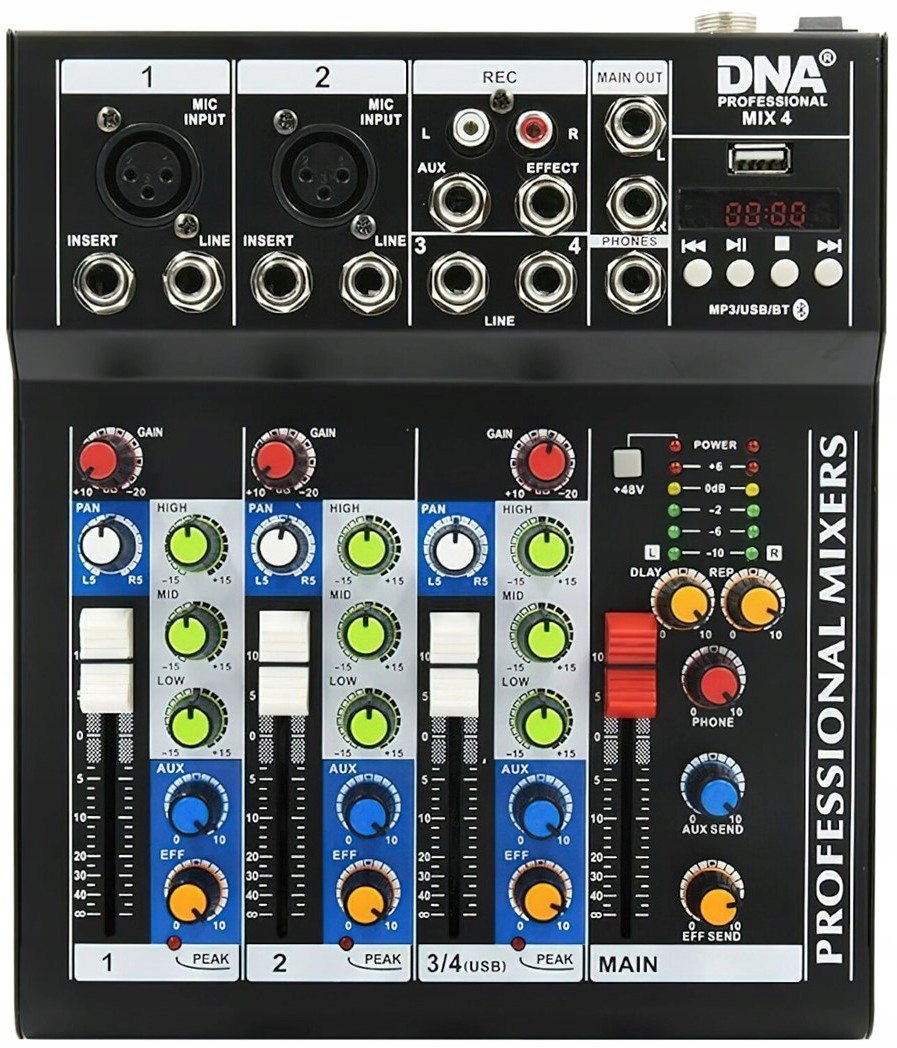 Dna Professional MIX 4 analogowy mikser audio