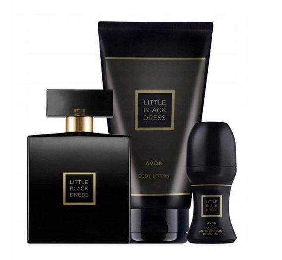 AVON ZESTAW LITTLE BLACK DRESS _ 3 PRODUKTY
